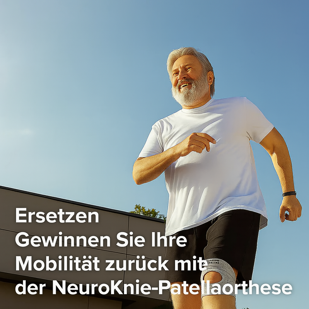 Kniescheibenbandage NeuroKnie — Richten Sie das Kniegelenk während Ihrer Bewegungen neu aus