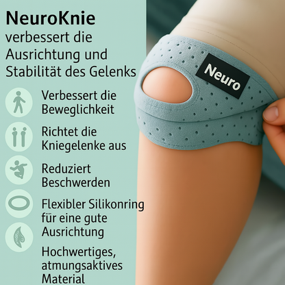 Kniescheibenbandage NeuroKnie — Richten Sie das Kniegelenk während Ihrer Bewegungen neu aus
